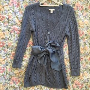 🌷Boston Proper sweater with sash🌷